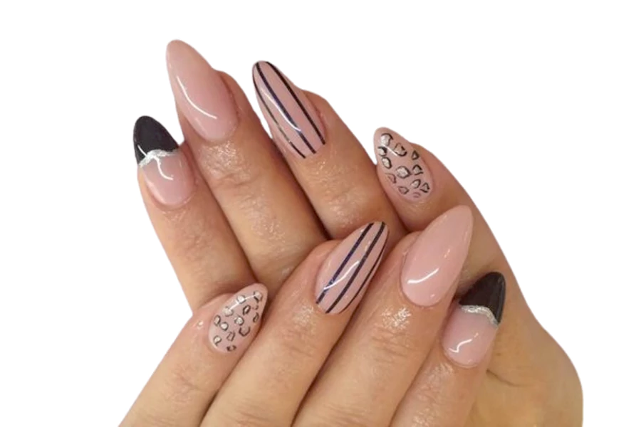 Acrygel nail extensions